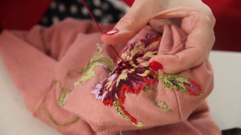 Pimp dit tøj med frihåndsbroderi